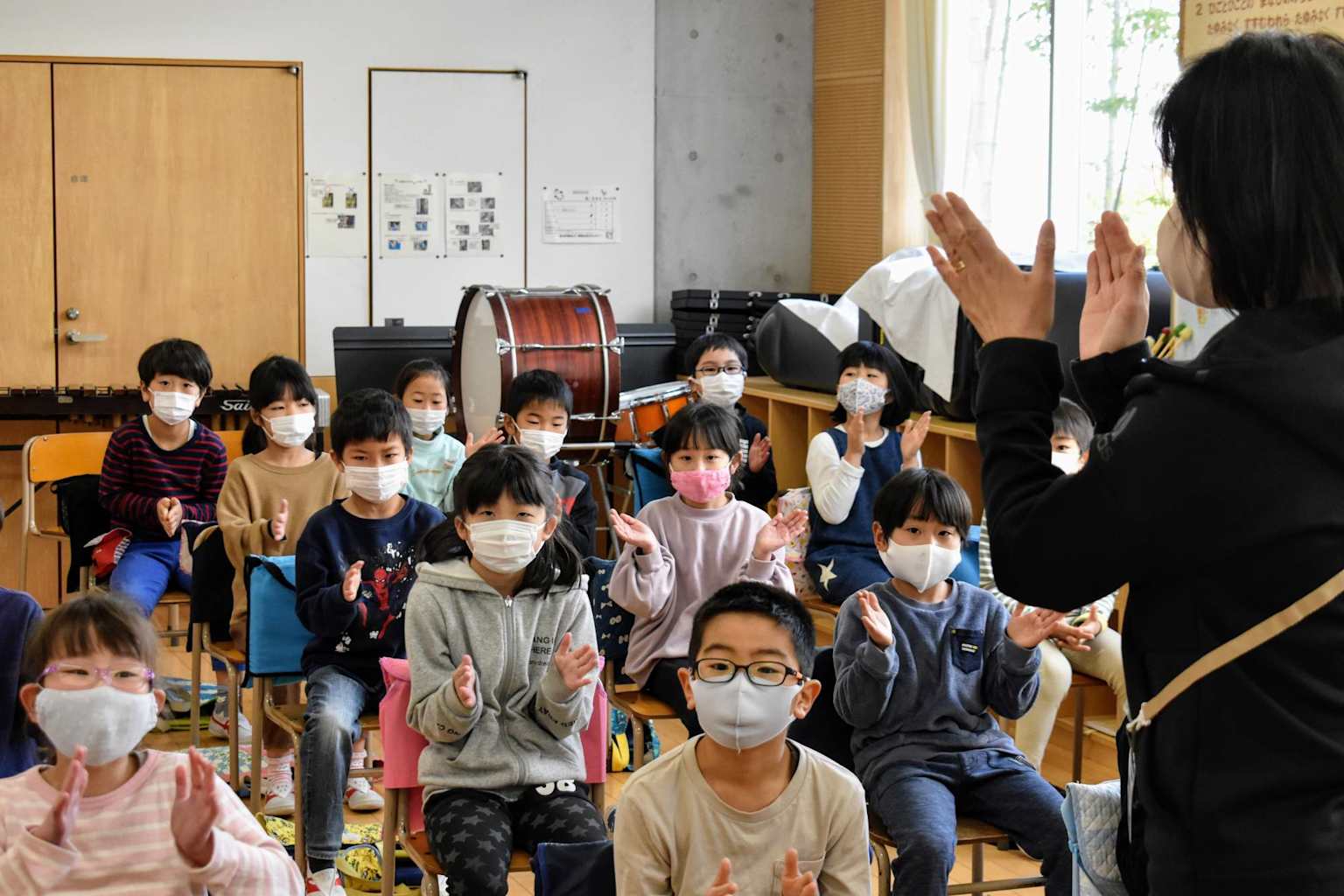 日本の学校の教室